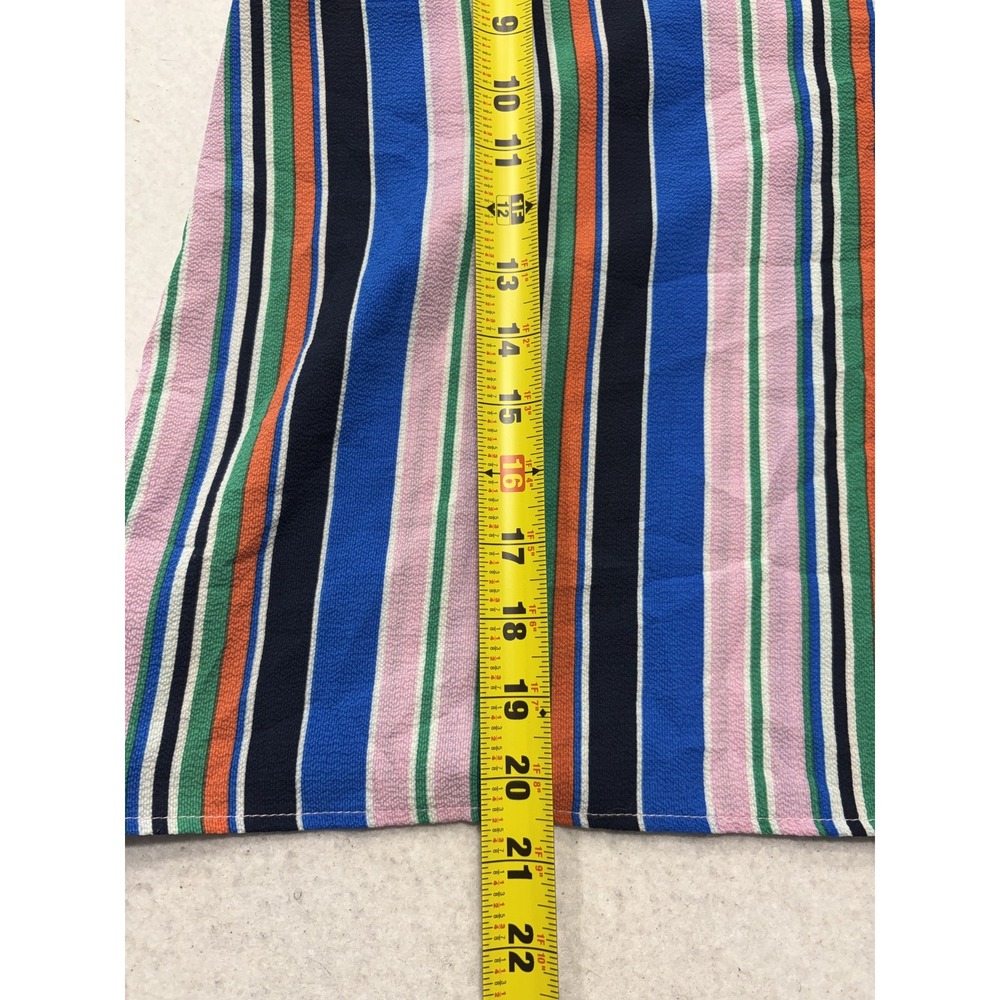 Peppermint Tank Top Womens L Multicolour Stripe V Neck Cami SET1034 USA - Picture 7 of 9